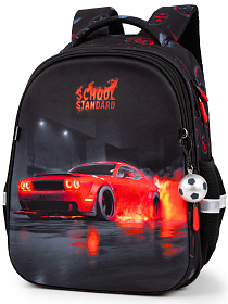 Ортопедичний шкільний рюкзак 3 в 1 для хлопчика School Standard 38х30х18 см з Машиной для молодших класів  (Full 170-69)